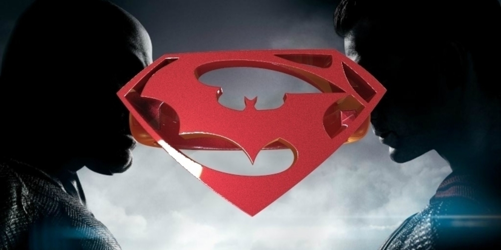batman vs superman ring 3D Print 71422