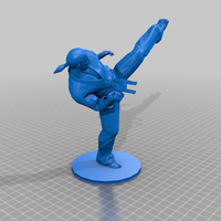 Small Baek - Tekken 3D Printing 71526