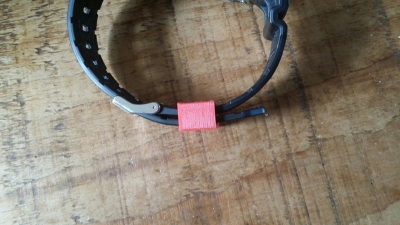 Watch Strap keeper / holder
