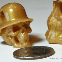 Hole in Head Army Skull Pendant - Thumbnail 2