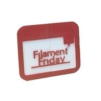 Small Filament Friday Logo Sign 3D Printing 71633