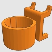 Harbor Freight Chisel Pegboard Mount - Thumbnail 2
