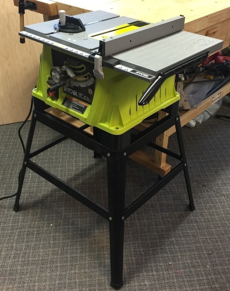 Ryobi Table Saw Height Adjustment Block
