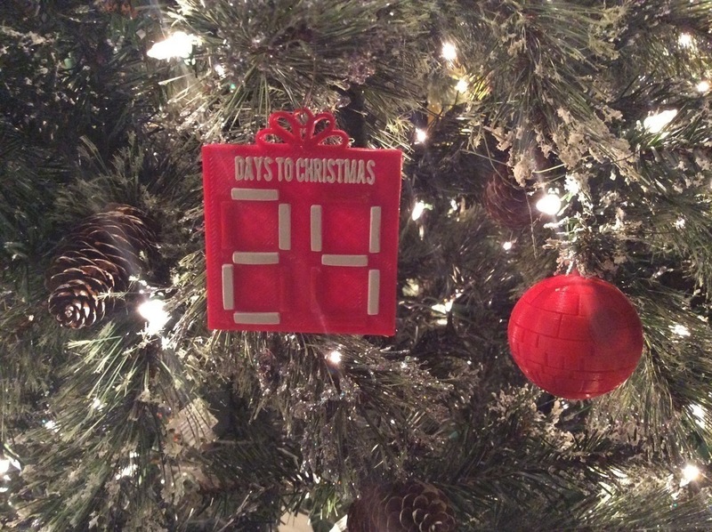 Advent Christmas Present Ornament