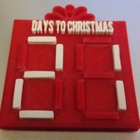 Advent Christmas Present Ornament - Thumbnail 2