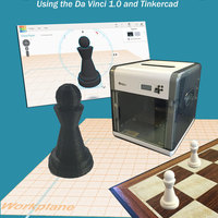 Chess Pawn from book Beginner's Guide to 3D Printing - Thumbnail 1