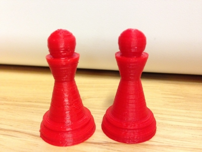 Chess Pawn from book Beginner's Guide to 3D Printing 3D Print 71674