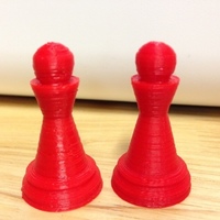 Chess Pawn from book Beginner's Guide to 3D Printing - Thumbnail 3