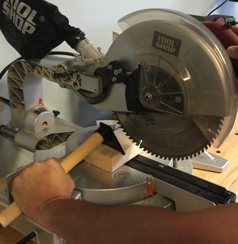 Chop Saw Hold Down Stick