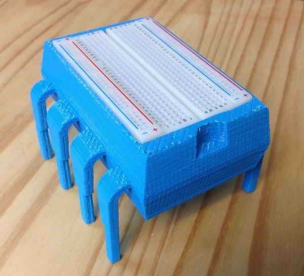 8-Pin IC/Microcontroller - Breadboard Holder and Parts Box for E
