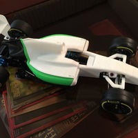 RS-01 Version C OpenRC F1 Adjustable Suspension Chassis - Thumbnail 6