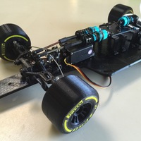 RS-01 Version C OpenRC F1 Adjustable Suspension Chassis - Thumbnail 8