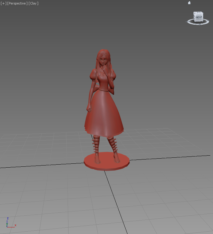 Alice Madness Returns Figure 3D Print Model 3D Printing Model - Threeding