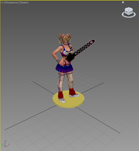 Juliet with clothes - Lollipop Chainsaw 3D Print 71830