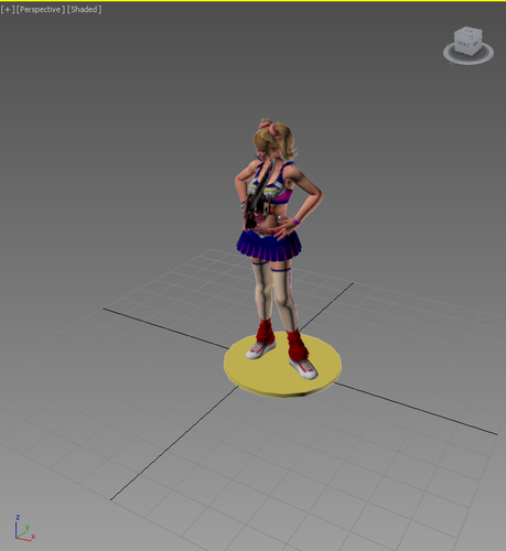 Juliet with clothes - Lollipop Chainsaw 3D Print 71831