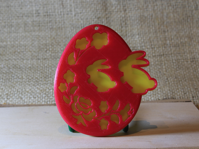 Easteregg with Hungarian pattern 3D Print 71833