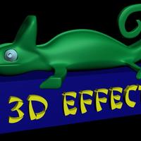 Small camaleon 3D Printing 71840