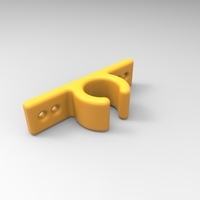 Small CamelBak-tube holder 3D Printing 71888