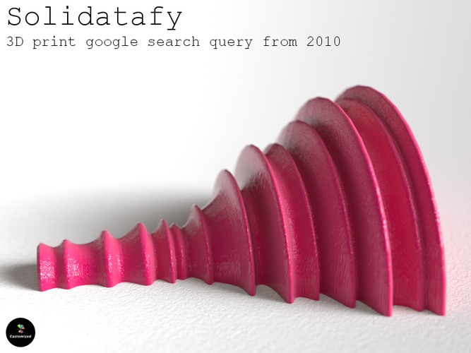 Solidatafy – 3d print google search query