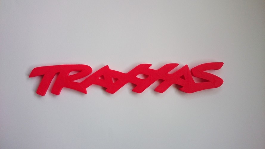 Traxxas Logo 3D Print 72042