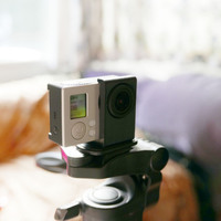 Simple tripod mount for bare GoPro Hero 3,3+ ,3+ black. Without  - Thumbnail 2