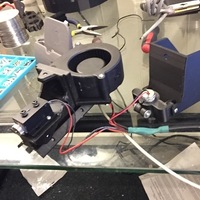 MPCNC Laser Mount with single X Target and Fan For Universal Mou - Thumbnail 4