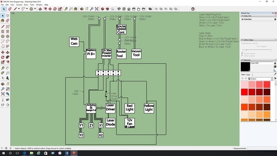 My Electical Setup for the MPCNC 3D Print 72071