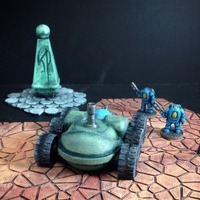 Luna City Police Buggy (Moon Patrol!) - Thumbnail 4