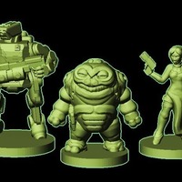 Ogmott Rygen, Space Hustler (18mm scale) - Thumbnail 2