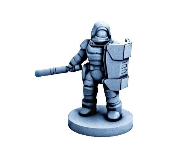 Dominion Peacekeeper Mark-V (18mm scale) 3D Print 72146