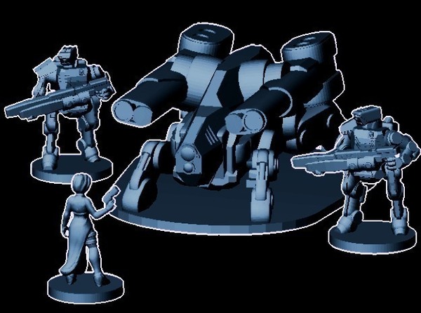 O-7X Heavy Assault Crawler (18mm scale)