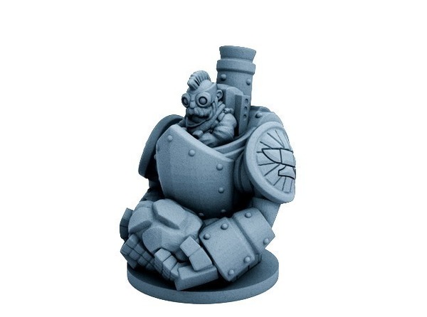 Dwarfclan Stonethrower (18mm scale)