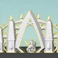 Elvish Gateway (18mm scale) - Thumbnail 3