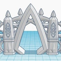 Elvish Gateway (18mm scale) - Thumbnail 4