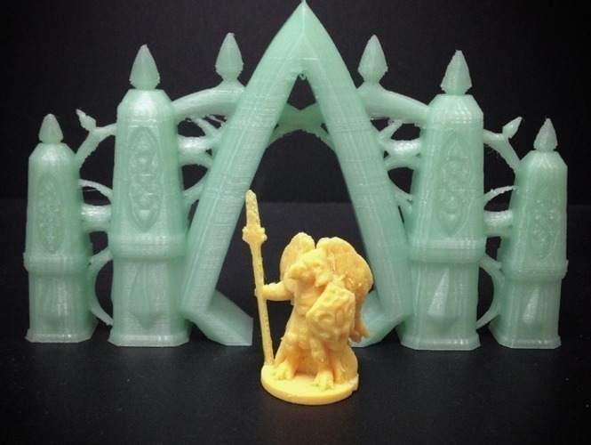 Enclave Warden (18mm scale) 3D Print 72193