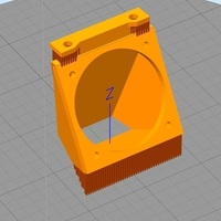 V1-3 Kossel clear cooling fan duct  - Thumbnail 6