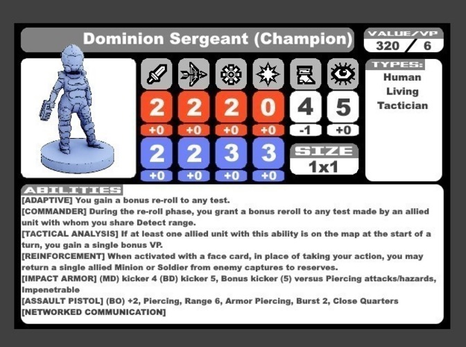 Trans-Universal Dominion (Wayfarer Tactics Faction) 3D Print 72214