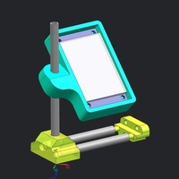 color display support / clock station - Thumbnail 2