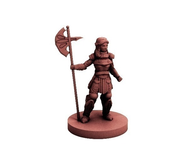 Knight of the Rose (18mm scale) 3D Print 72234