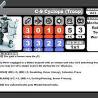 C-Series Cyclops Automated Militia (18mm scale) - Thumbnail 3
