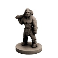 Small Caveman (18mm scale) 3D Printing 72274