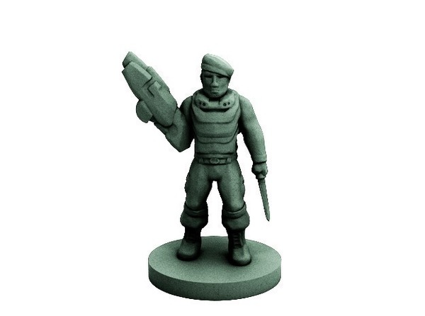 Lost Commando (18mm scale)