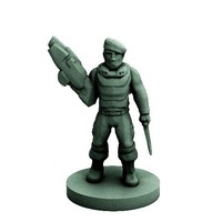 Small Lost Commando (18mm scale) 3D Printing 72277