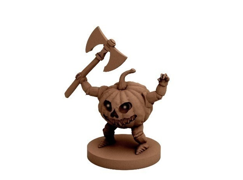 Pumpkin Warrior (18mm scale)