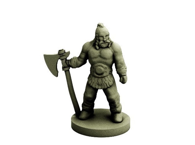 Berserker (18mm scale) 3D Print 72284