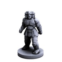 Small Iron Guardian (18mm scale) 3D Printing 72286