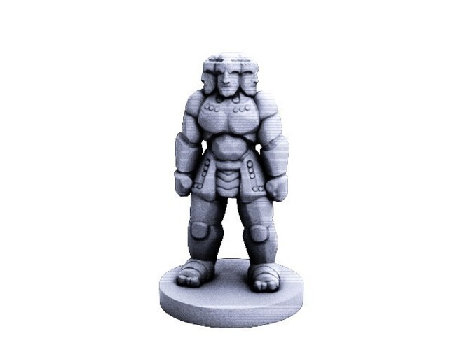 Iron Guardian (18mm scale) 3D Print 72287
