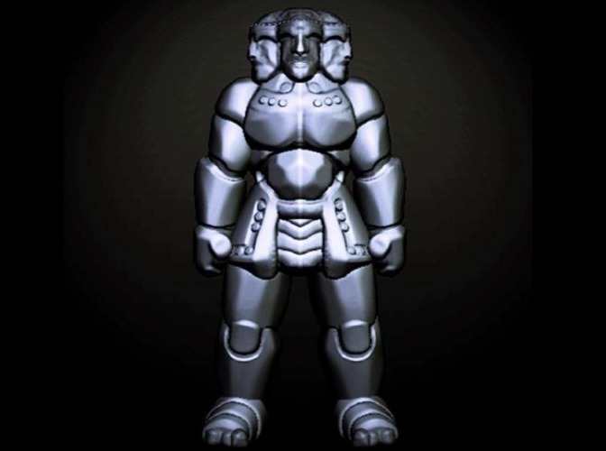 Iron Guardian (18mm scale) 3D Print 72288