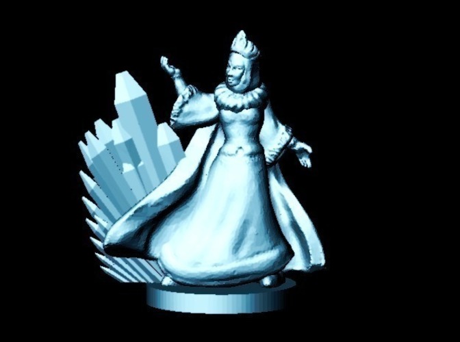 The Snow Queen (18mm scale) 3D Print 72294