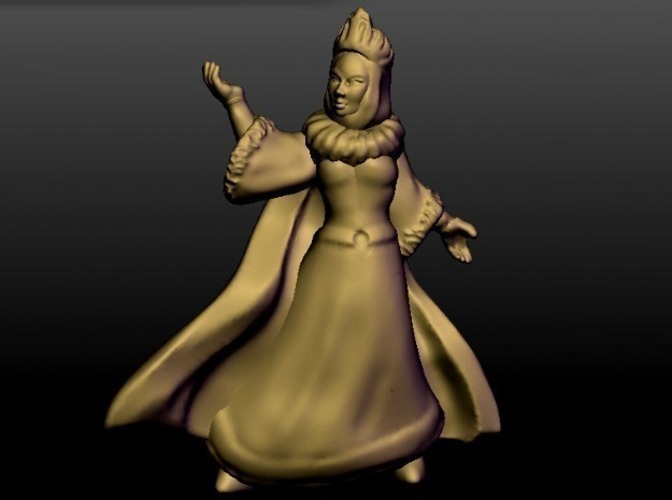 The Snow Queen (18mm scale) 3D Print 72297